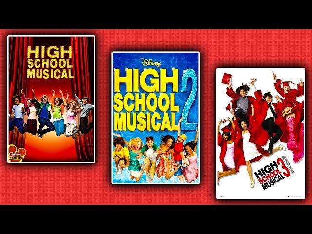 Watching All 3 "HIGH SCHOOL MUSICAL" Movies For First Time!