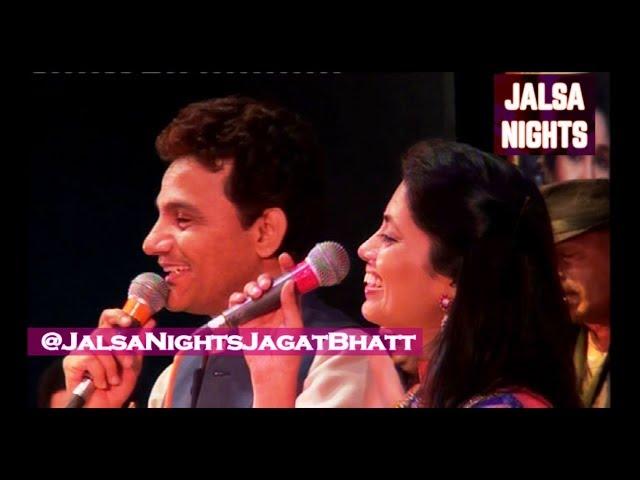 Abhi Na Jao Chhodkar - Anil Bajpai, Sangeeta Melekar | Live at Jalsa Nights Jagat Bhatt