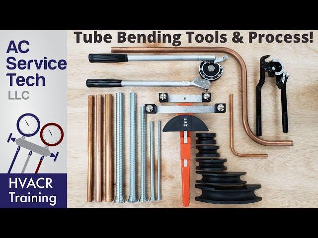 Copper Tube Bending Tools & Methods! Lever Type, Ratcheting, Spring, Hands!