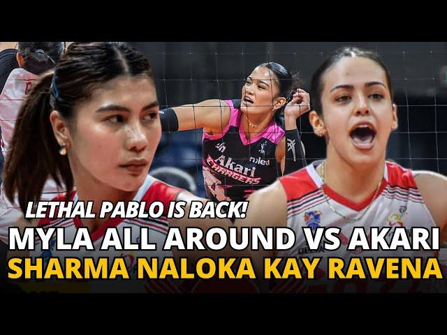 Myla Pablo SINALANTA ang Akari! Pablo-Van Sickle NEWEST DEADLY DUO ng Petrogazz | Akari 3-losses na!