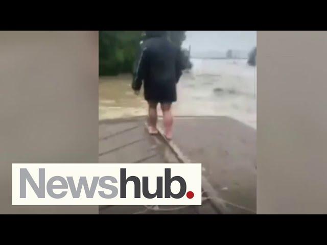 Hawkes Bay residents use mattresses, cars, fridges and roofs to escape floodwaters | Newshub