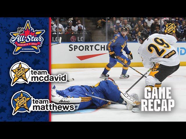 Team McDavid vs. Team Matthews | 2024 NHL All-Star FINALS Highlights