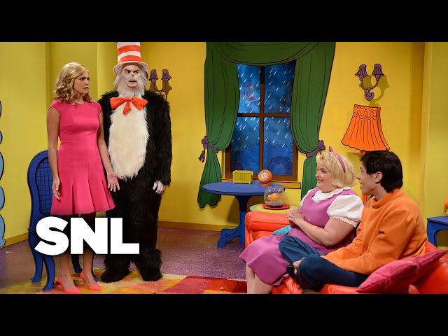 The Cat In The Hat and Linda - SNL