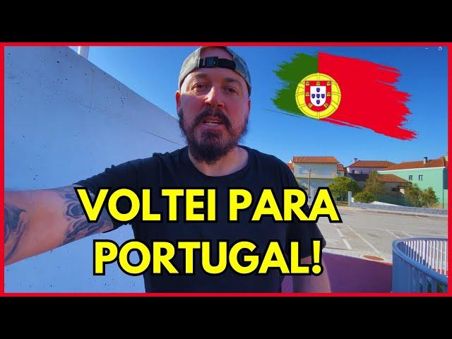 VOLTEI PARA PORTUGAL!!