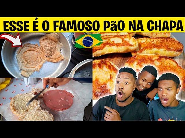 AFINAL PAO NA CHAPA É FEITO DESSE? JEITO, a NOSSA MIGA MOÇAMBICANA PREPAROU NO BRASIL