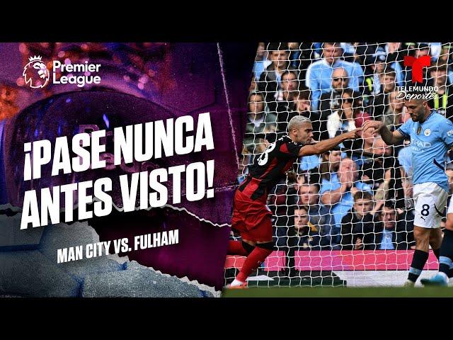 Pase mágico de Jiménez y gol Cottager - Man. City vs. Fulham | Premier League | Telemundo Deportes