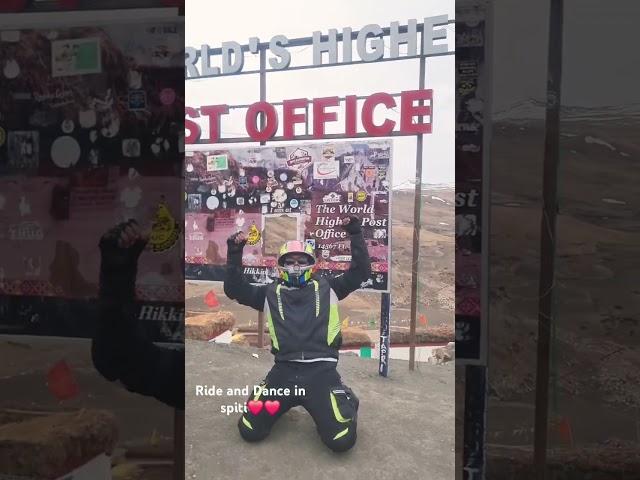 #SPITI BIKE RIDE #dancevideo #ktmduke #hikkim #kibber #nakovillage #kaza