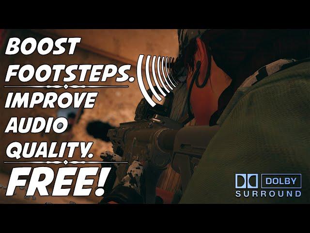 How to Boost Footsteps Audio on ANY Headset with the BEST Software!