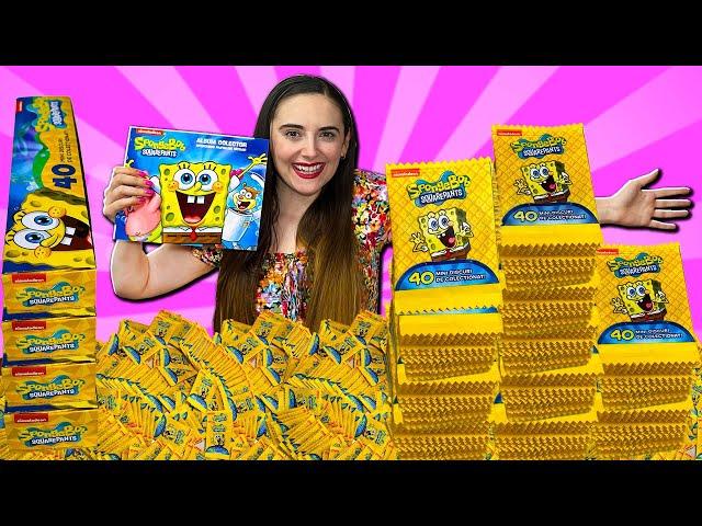 DESCHIDEM 1000 Pliculete SpongeBob Carrefour !