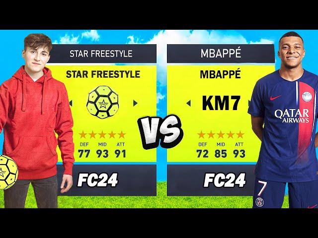 StarFreestyle vs. Mbappé ... sur Fc24 (Qui est le meilleur?)