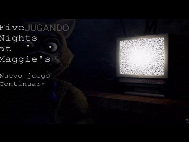 Jugando │ FIVE NIGHTS AT MAGGIE 'S │ #1