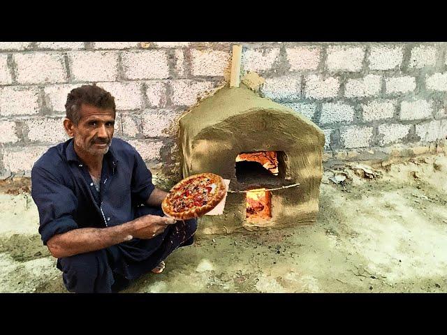 How To Make Mud Pizza Oven | Primitive Technology Mud Oven for Pizza | Primitive Style Pizza Oven