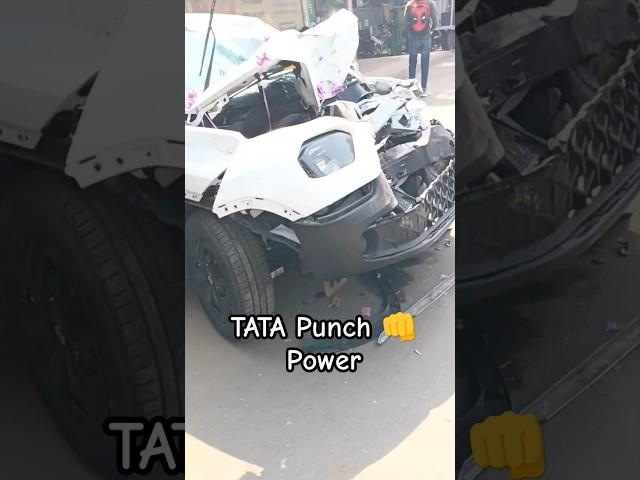 TATA punch knocked out 2 trucks