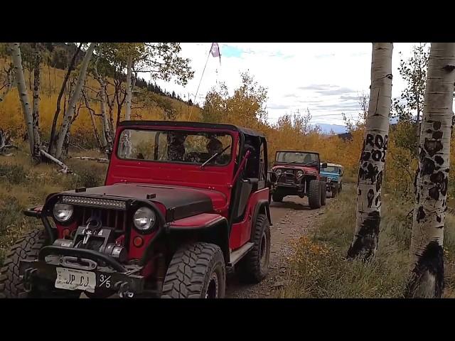 Aspen Ridge Colorado, International Flat Fender Club Fall Color Tour 2017