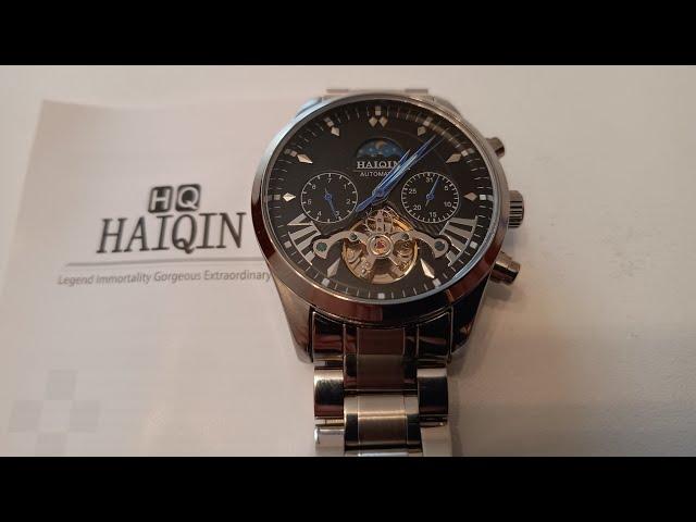 RELOJ HAIQIN 8509:PODRIA SER TU PRIMER AUTOMATICO LO MISMO TE GUSTAN!