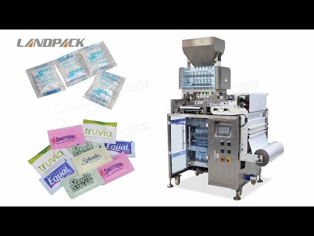 High Speed Multi Track Silica Gel Packing Machine