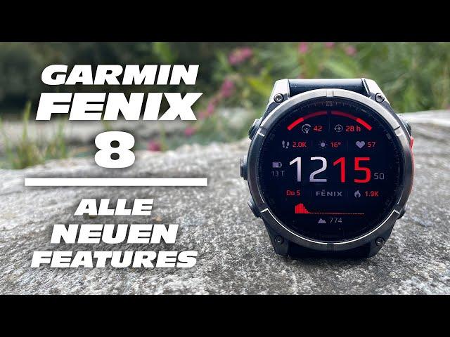 Garmin Fenix 8 - Alle neuen Features