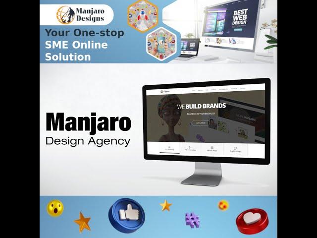 Manjaro Design Agency Website