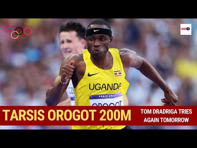 TARSIS OROGOT FAILS TO MAKE FINAL OF THE 200M IN OLYMPICS 2024 PARIS - Athletics Uganda