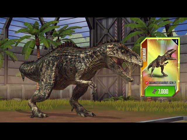 Jurassic World: Das Spiel #386 Endlich! Giganotosaurus aus Dominion! Giga Gen2 [Ger/HD] | Marcel