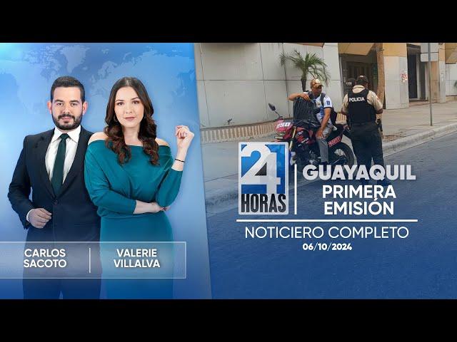 Noticiero de Guayaquil (Primera Emisión 06/11/24)