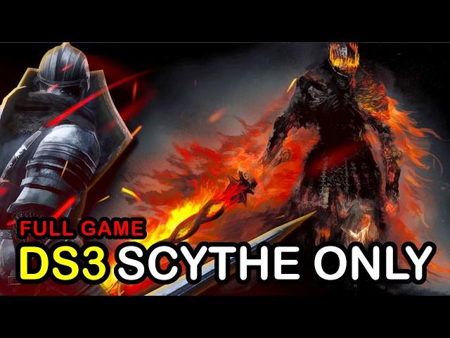 Can you BEAT Dark Souls 3 with only a BARE BONES Scythe build?