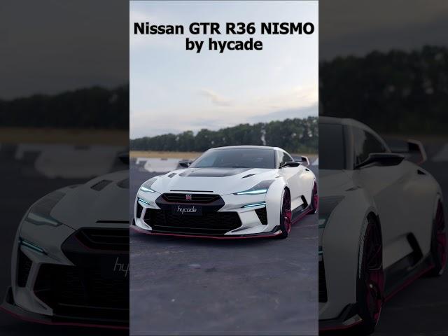 2024 Nissan GTR R36 NISMO by hycade #hycade #nissan #nismo #jdm #gtr