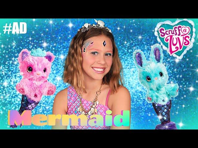 Summer Mermaid Dress Up! Saving the Scruff-A-Luvs and Makeup Fun!