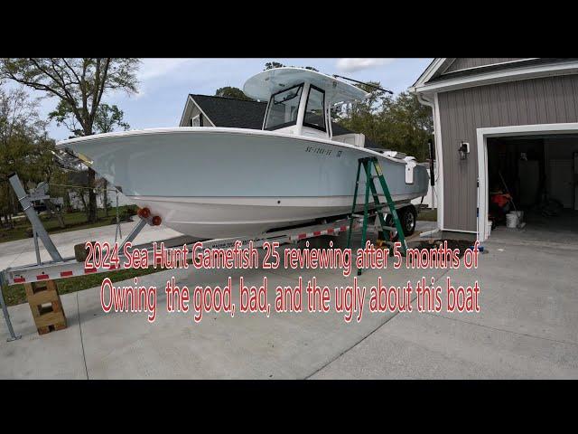 2024 Sea Hunt Gamefish 25 Review After 5 Months Of Owning. DIY