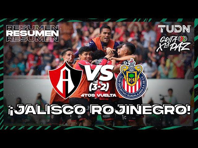 Resumen y goles | Atlas 1(3)-(2)1 Chivas | Grita México C22 - 4tos | TUDN