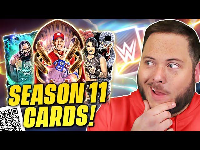 First SEASON 11 CARDS + 5 NEW TIERS for WWE SuperCard! How to Get FREE Cards in Week 1!