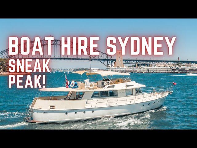 Get Loose Boat Hire Sydney