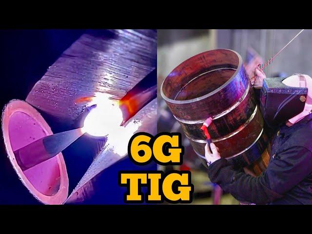 6G Pipe TIG Welding | GTAW