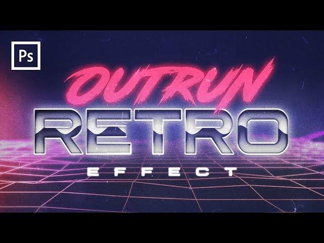 Photoshop Tutorials - 80s Retro Text Effect