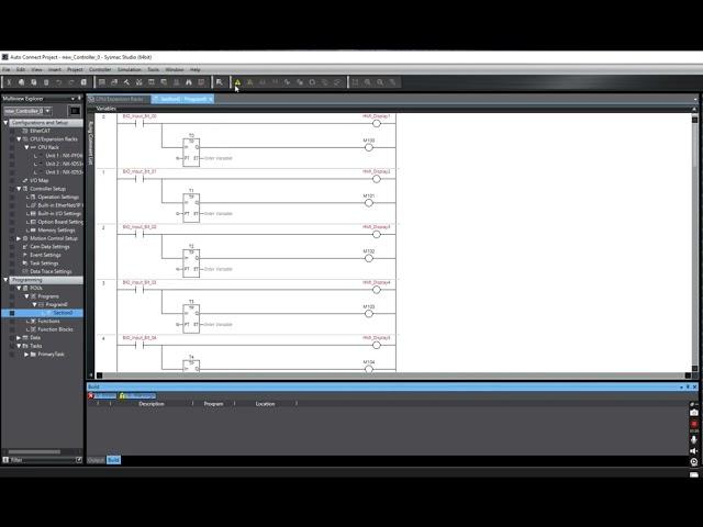 Upload/Download program to Omron NX1P2 with Sysmac Studio