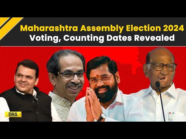 Maharashtra Assembly Election 2024: EC Announces Poll Dates For Maharashtra Assembly Elections