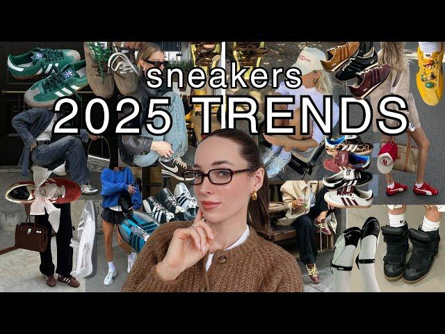 THE TOP SNEAKER & TRAINER TRENDS 2025 -What sneakers to wear for Spring/Easy wearable trainer trends