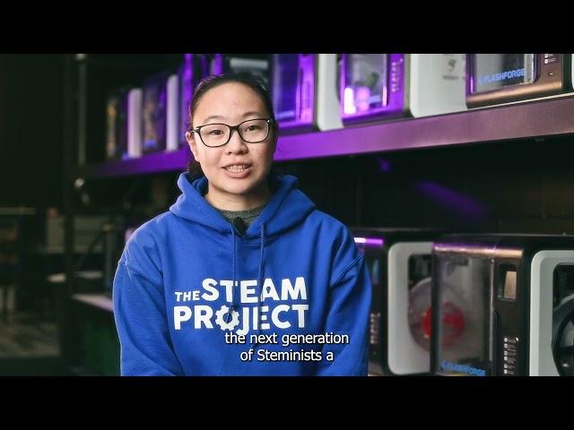 Co-op Students at The STEAM Project