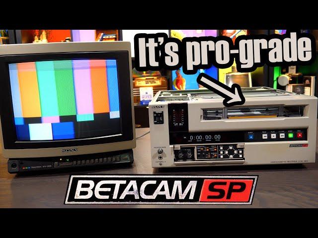 Sony Betacam: Not the Beta you're thinking of (it's way better)