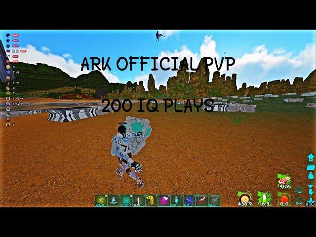 ARK OFFICIAL PVP - 200 IQ PLAYS HIGHLIGHTS PVP #16 -