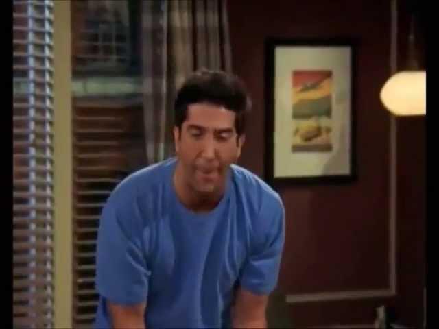 Ross Geller Rage Moments