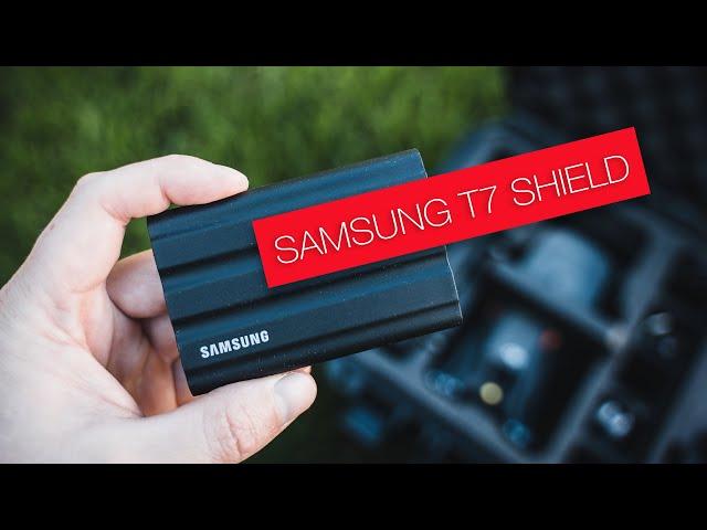 Samsung T7 Shield Portable SSD - ab jetzt Unterwegs auf Nummer sicher