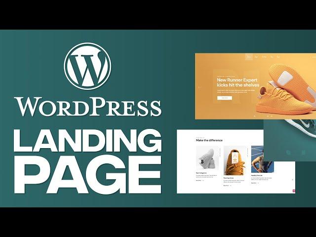 How to Create Landing Page in WordPress (2025) Tutorial For Beginners