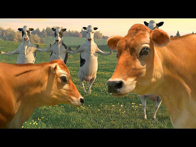 FUNNY COW DANCE 7 │ Cow Song & Cow Videos 2024