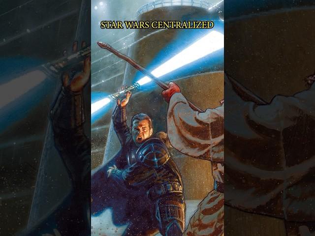 The first double-bladed lightsaber
