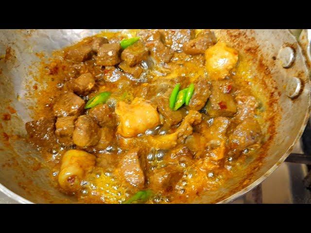 dil kaleji fry | جھٹ پٹ ریسیپی | eid special | less ingrediants recipe |  by flavourful evenings