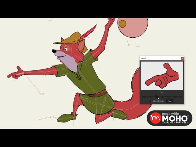 Disney's Robin Hood is now 50 years old and we want to celebrate it with this impressive Moho rig!