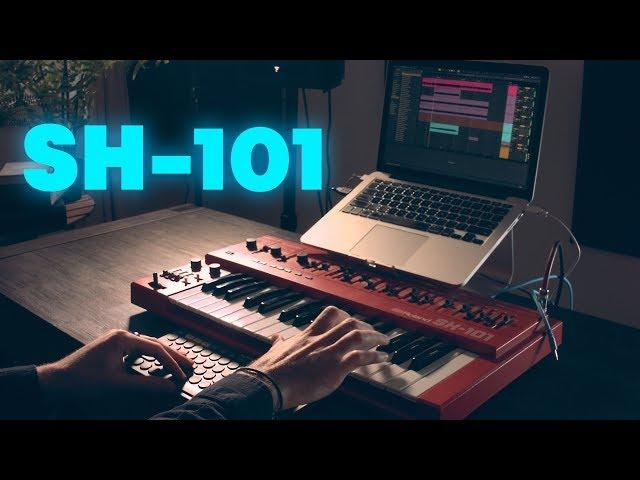 Making a song using only the Roland SH-101 synth