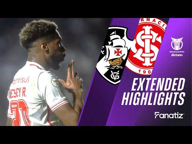 Vasco da Gama vs. Internacional 0-1 | Game Highlights | #Brasileirao2024