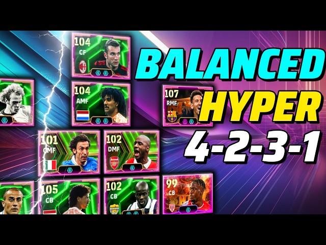 ULTIMATE 4-2-3-1 HYPER BALANCED FORMATION QUICK COUNTER (LBC POSSIBLE TOO) | eFootball 2025 Guide